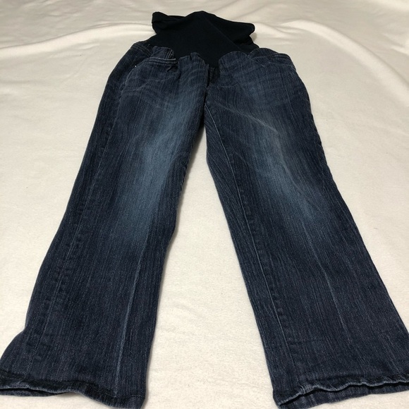 Oh Baby crop maternity jeans, size XL - Picture 2 of 6